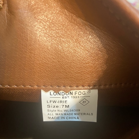 London Fog zip up boots - Picture 3 of 3